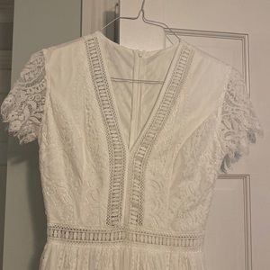 White Lace Dress
